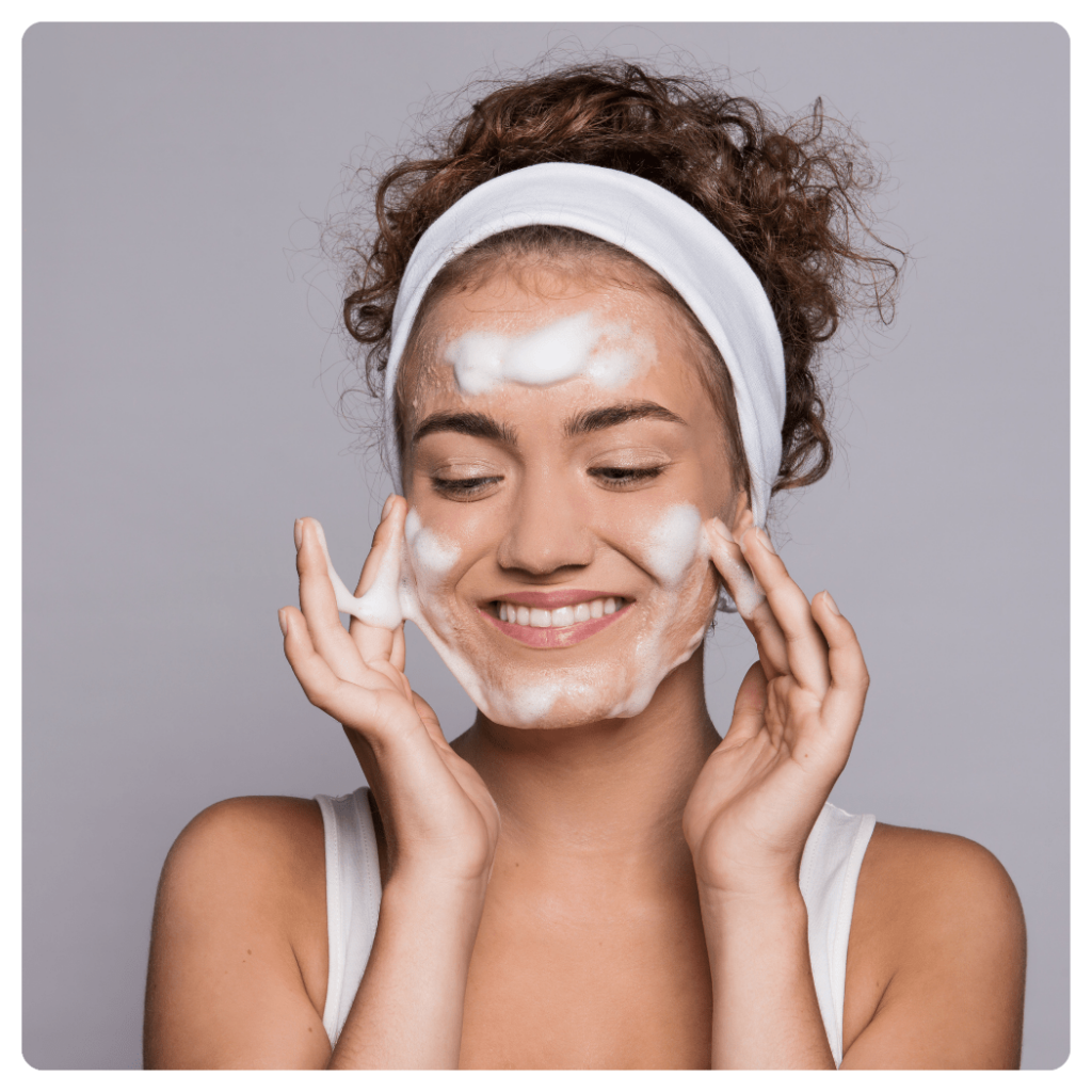 Kosmetik Behandlung für Teenies